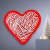 Set of 4 Hand Warmers Heating Pad Firebag Hearts, Heart,