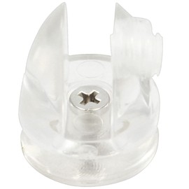 Arkshaw Di Vapor Pack of 8 Plastic Glass Clip Bracket for Shower Enclosure Floating Shelf Perspex - Sovereign Showers Di Vapor Compatible