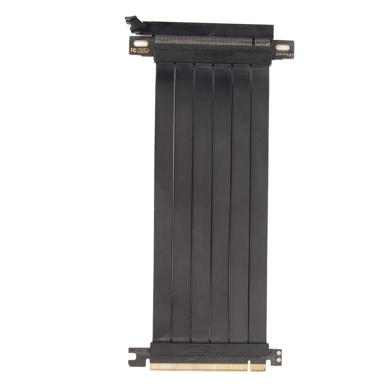 PCIE 3.0 X16 Extender Riser Cable High Shielding Property 180