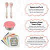Kids Bento Lunch Box with 9oz Soup Thermo Leakproof Lunch