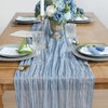DROMCOM Cheesecloth Table Runner, 90 cm x 300 cm, Dusty