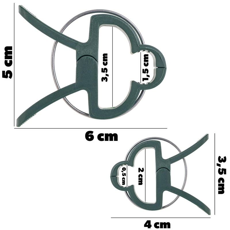 KADAX Plant Clips for Tomatoes, Cucumbers, Roses and Other Climbing