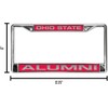 Rico Ohio State Buckeyes Chrome Metal Alumni License Plate Frame