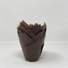 Bakery Direct 200 Mini bite Size Tulip Muffin Wraps (Brown)