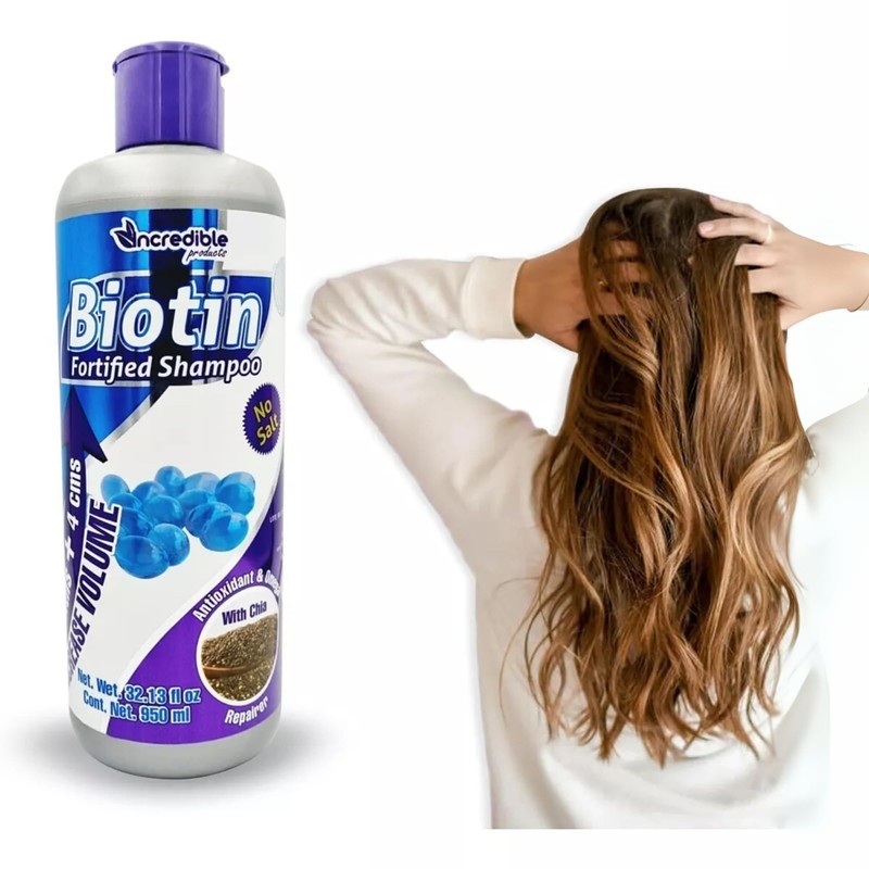 Five Brothers Products Ncredible Biotin Shampoo 32.13 Fl oz Antioxidant