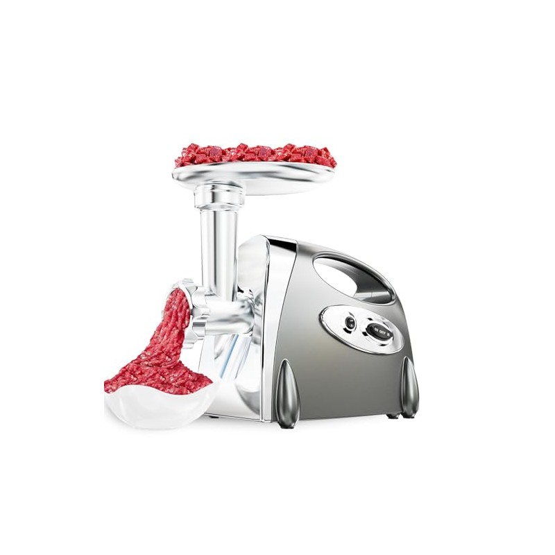 Electric Meat Grinder: (Gray New) HP4