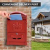 Yoocabinet Wall Mount Mailbox, Large Capacity Mailbox for Outside,Aluminum and