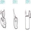 Orange Squirrel Tea Infuser Strainer Filter Portable Tea Strainers and