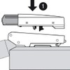 SUPERTOOL Door Hinge Blum Soft Close Industrial Standard Stainless Steel
