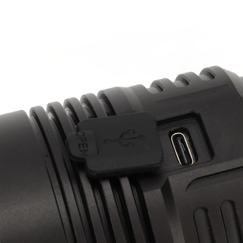 Rechargeable Flashlight Aluminum Alloy Ultra Bright Handheld Waterproof LED Emergency