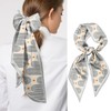 Zewurtuw Scarf Silk Feeling Hair Head Long Neck Satin Fashion