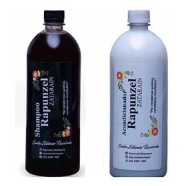 Shampoo Rapunze 10 Piezas Y Acondidionador 10 Piez Original                                                                                           