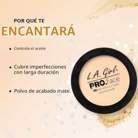LA GIRL PRO Face Powder - Medium Beige by LA Girl USA Cosmetics