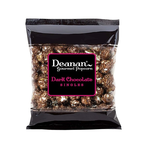 Deanan® - 12 count box of Dark Chocolate Popcorn "Sweet Singles" (1.5oz each)