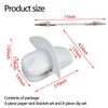 Paper Holder Stand and Clip Set Folder with Non-Slip Pad