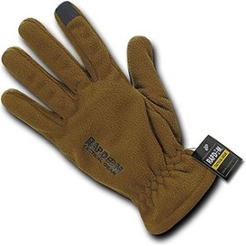 Rapdom Tactical Breathable Fleece Gloves, Coyote, X-Large
