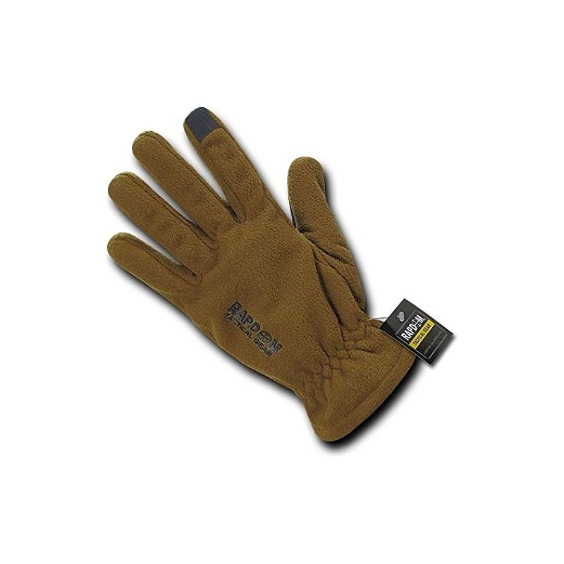 Rapdom Tactical Breathable Fleece Gloves, Coyote, X-Large