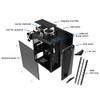 Bgears b-Vigor RGB Mid Tower with Front RGB Light and