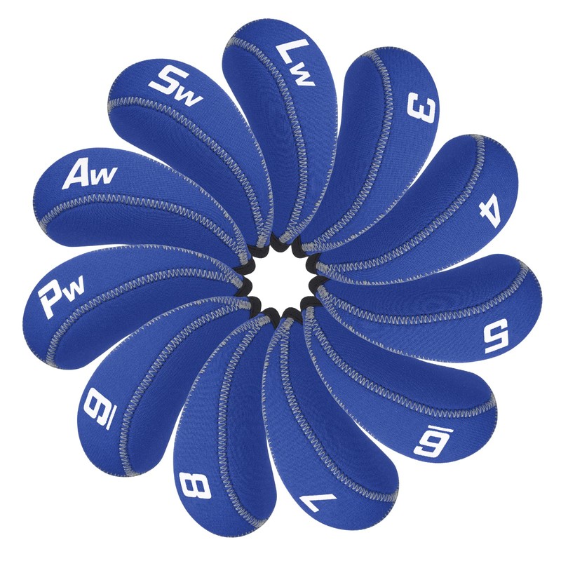 11 Pack Golf Iron Covers Headcovers (3-9, P, A, S,