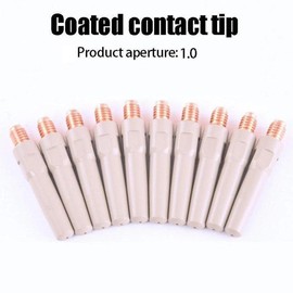 10-Piece Set of Innovative Non-Stick Welding Nozzles for Improved Welding Efficiency