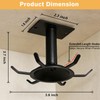 AIMEIKI Utensil Hooks, 2 Pack Metal Steel Kitchen Utensil Hangers