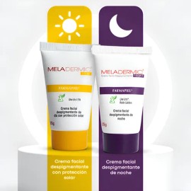 Kit Rutina Facial Despigmentante Meladermic Crema Día Noche Todo Tipo De Piel