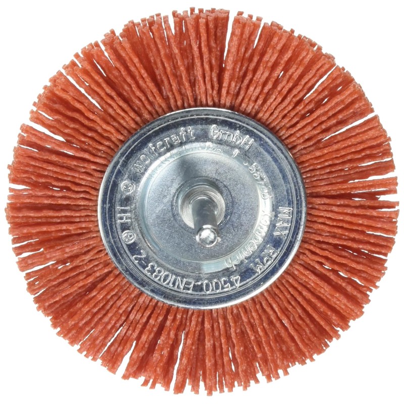 wolfcraft Nylon Wire Wheel Brush, aggressive I 8477000