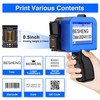 Mini Handheld Inkjet Printer, Handheld Printer Portable with 42ml Fast-Drying