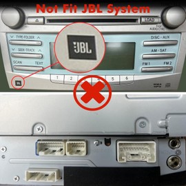 4+64G Android 13 Double Din Car Stereo for Toyota Camry 2006-2011 with 10.1 Inch Touchscreen Radio Built-in Wireless Carplay/Android Auto/GPS/Bluetooth/FM/AUX-in/Steering Wheel Controls/Backup Camera