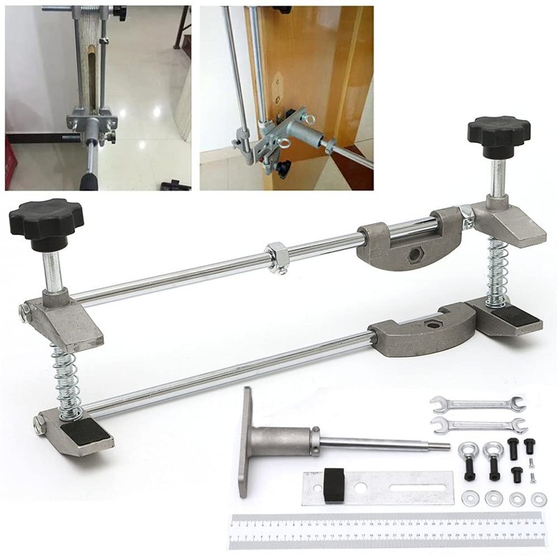 Door Lock Mortiser Kit, Wooden Door Lock Fitting Jig Maintenance