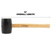 GreatNeck RM16 Rubber Mallet, 16 Oz. Rubber Hammer, Mallet with