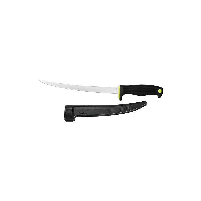 Kershaw 9" Fish Fillet Knife, Stainless Steel Blade, Includes ABS