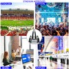 FlowFly Clear Bag Double Decker Lunch Bag for Stadium Events