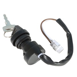 Ignition Key Switch Replacement for Kawasaki Brute Force 650 750 Replacement for Kawasaki Prairie 650 700 27005-0019 27005-1267 27005-1230