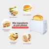 2 Slice Toaster Stainless Steel ABS Smart Toaster with 6