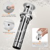 Phiestina 8 Inch 3 Hole Widespread Chrome Bathroom Faucet 2