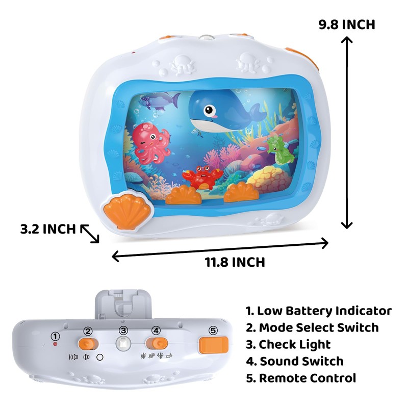 Baby Sleep Soother Musical Toy with Light & Soothing Sounds