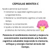 Cap Mentex Concentracion Memoria Demencia Senil Vitamina B12 Sabor Sin