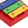 Colorful Xylophone Aluminum Birch 13 Tones Professional Glockenspiel for Creating