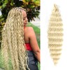 Ainimiu Ocean Wave Crochet Hair 22 Inch 3 Packs Deep