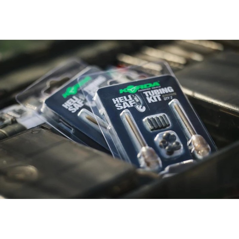 Korda Heli Safe Tubing Kit: Gravel Brown