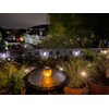 Brightech Ambience Pro Solar Powered Outdoor String Lights -27 ft