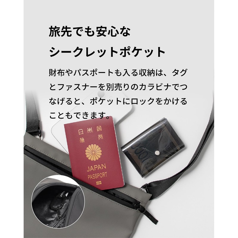 [ASO] [ASO] TOFTSACOCHE tf-v322-01-p Waterproof Body Bag One Shoulder Bag