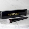 DESSINES Makeup Brush, Vegan Professional Brush with Natural Wood Handle
