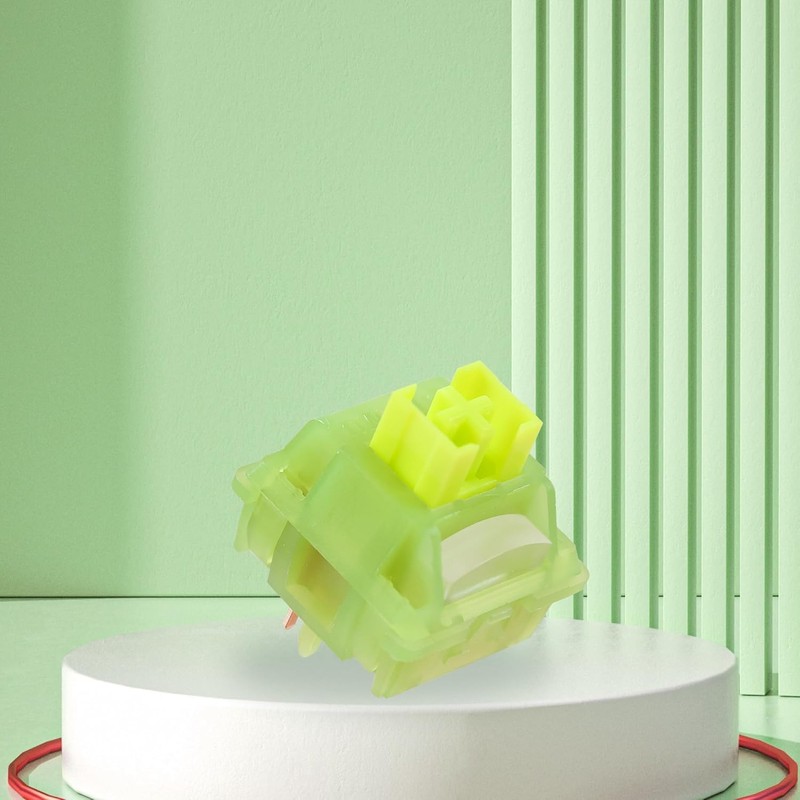 Outemu Lemon V3 Switch,35 Pcs Pre-Lubed Clicky Silent Switches for