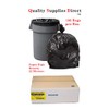 Trash Bags Black, 55-60 gallon - (150 Count) True 22