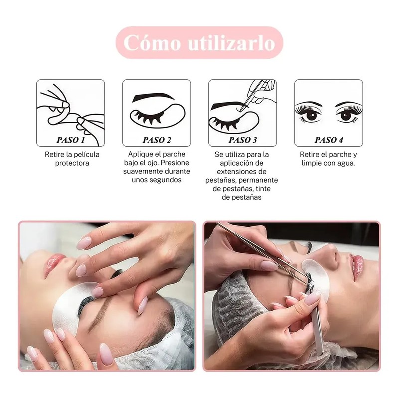 50 Parches Hidrogel 100 Microbrush 50 Cepillos