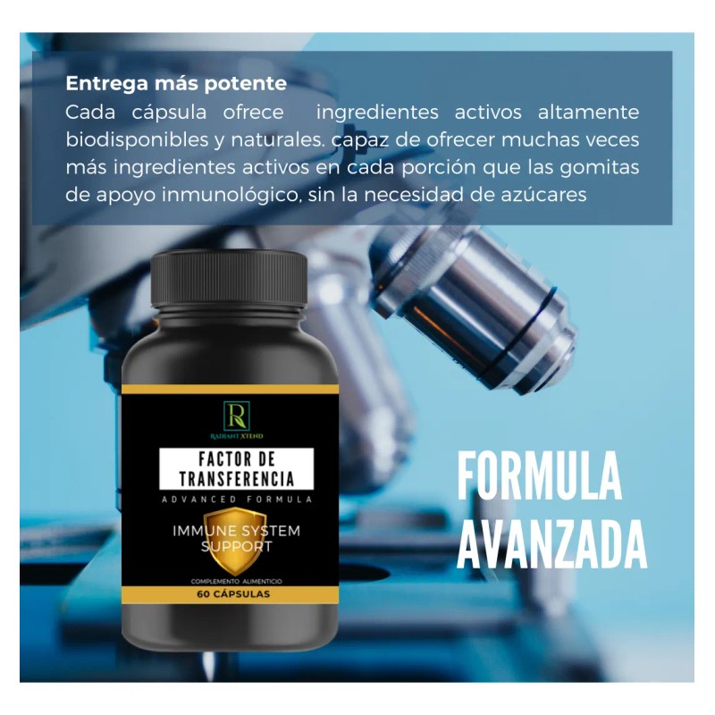 Factor De Transferencia, Fórmula Avanzada, Inmune Factor 7