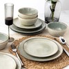 AmorArc Ceramic Dinnerware Sets for 4, 12 Pieces Handpainted Stoneware