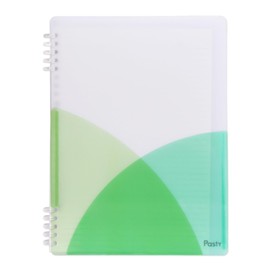 Plus FC-820PR 97-083 Pasty Loose Leaf Binder, Ring Type, Muscat Green